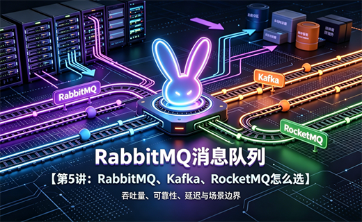 RabbitMQ 消息队列【第5讲：RabbitMQ/Kafka/RocketMQ 怎么选】
