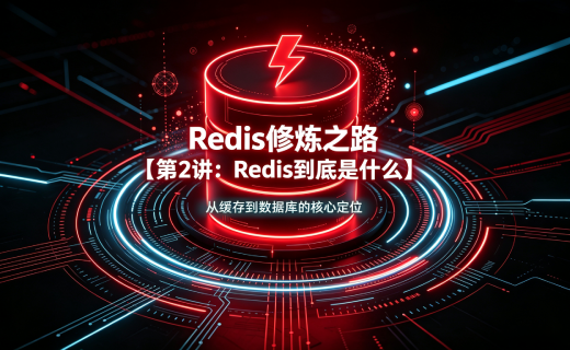 Redis 修炼之路【第2讲：Redis 到底是什么】