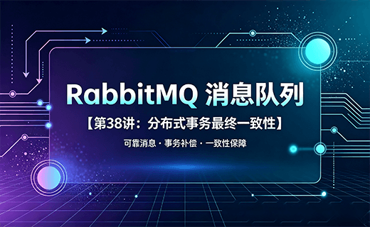 RabbitMQ 消息队列【第38讲：分布式事务最终一致性】