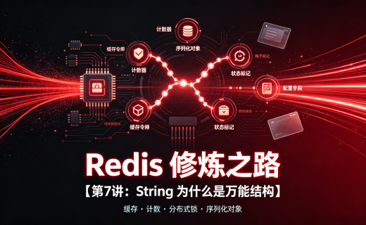 Redis 修炼之路【第7讲：String 为什么是万能结构】
