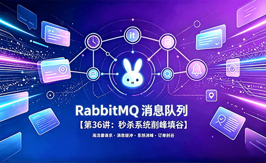 RabbitMQ 消息队列【第36讲：秒杀系统削峰填谷】